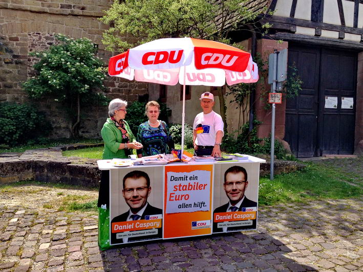 die anwesenden und eingeblendeteten Teilnehmer