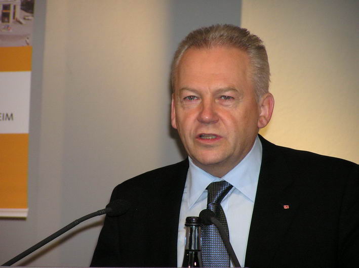 Dr. Rdiger Grube bei seinen Ausfhrungen