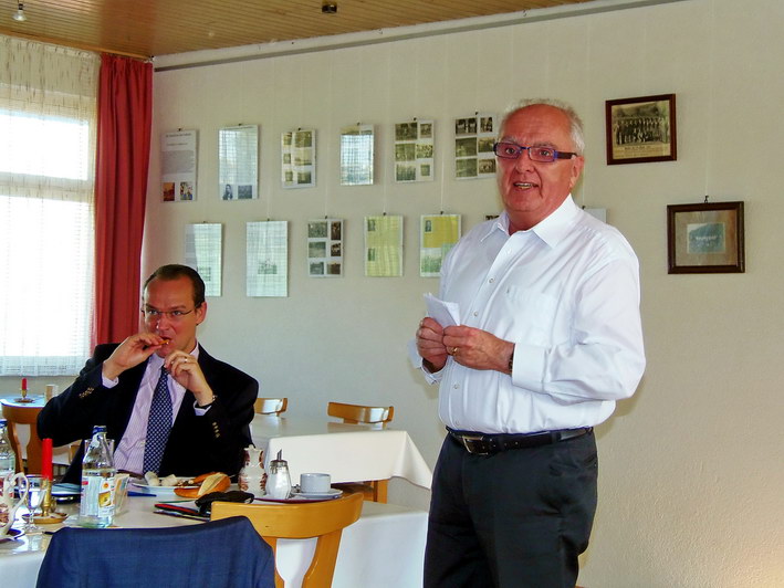 Winfried Scheuermann erlutert