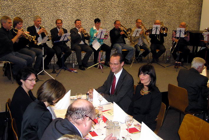 Erffnung durch den Posaunenchor Ellmendingen