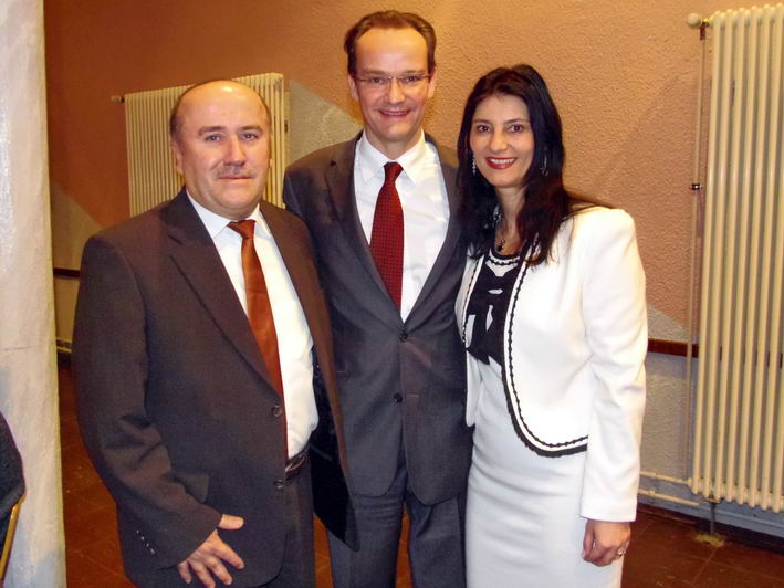 Wolfgang Schick, Gunther und Oana Krichbaum 